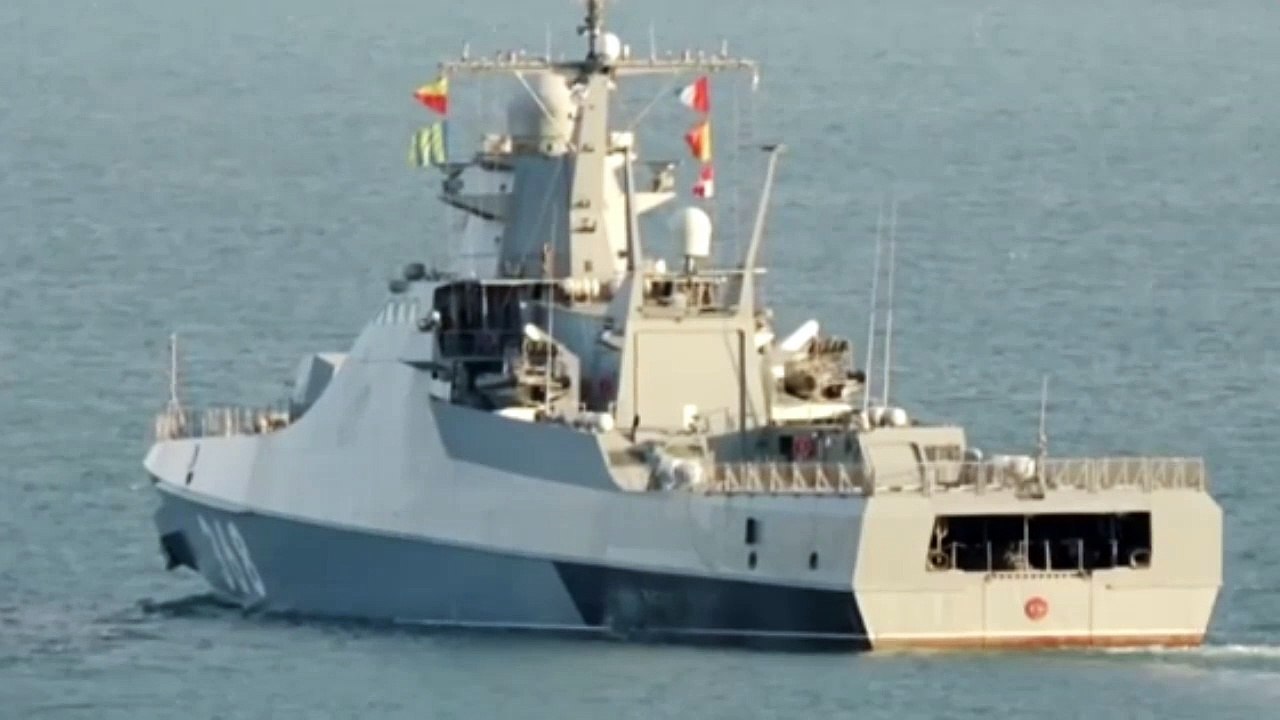 Ukrainian drones sank the new Russian ship "Sergey Kotov" in the Black Sea