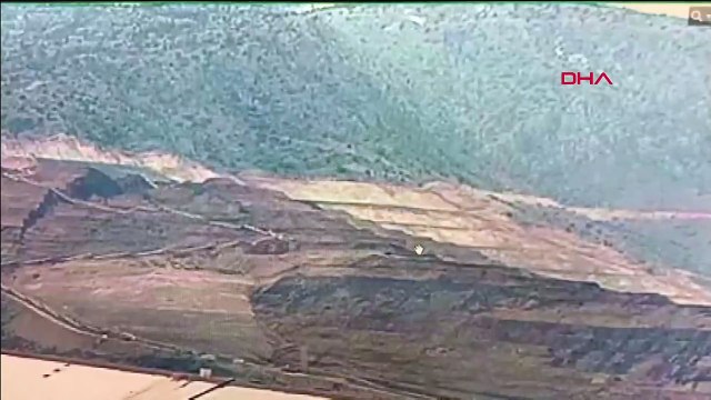 Erzincan İliç'te meydana gelen toprak kaymasının yeni görüntüleri ortaya çıktı