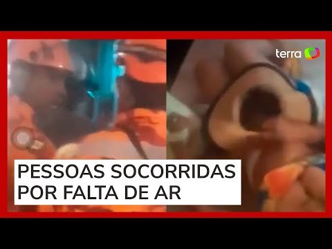 Turistas são resgatados após duas horas presos em elevador de hotel no CE