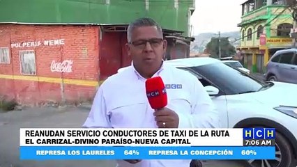 Reanuda operaciones punto de taxis paralizado por extorsión en la capital