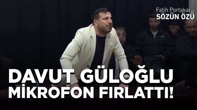 YRP DÜZCE ADAYI SANATÇI DAVUT GÜLOĞLU’NU SEÇMEN ÇILDIRTTI! MİKROFON FIRLATTI!