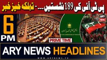 ARY News 6 PM Headlines 6th March 2024 | PRIMETIME HEADLINES