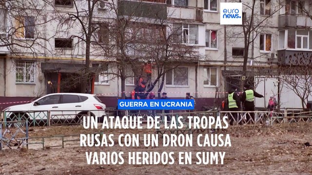 Masivos ataques de Rusia con drones sobre objetivos ucranianos