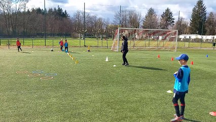 Entraînement école de foot