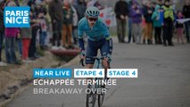 End of the breakaway! - Stage 4 - Paris-Nice 2024