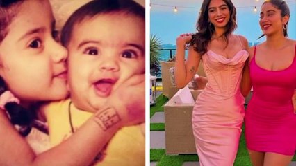 Janhvi Kapoor's Birthday: rumored BF Shikhar Pahariya, Khushi Kapoor drops cute pics!