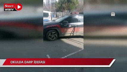 Büyükçekmece'deki bir okulda darp iddiası