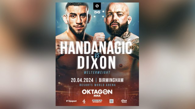 MMA Fighter and coach James Dixon prepares to appear on Oktagon MMA card