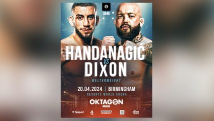 MMA Fighter and coach James Dixon prepares to appear on Oktagon MMA card