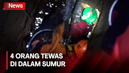 Perbaiki Mesin Pompa, 4 Orang Tewas Dalam Sumur di Cianjur