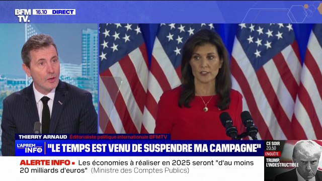 Élection américaine: Nikki Haley suspend sa campagne, Donald Trump seul en lice