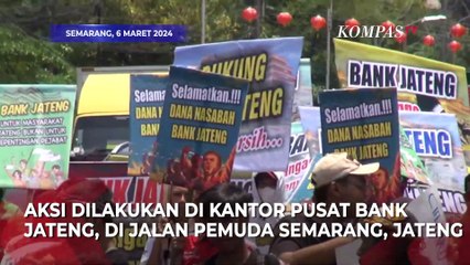 Usai Pelaporan IPW ke KPK, Massa Turun ke Jalan Lakukan Aksi 'Selamatkan Bank Jateng'
