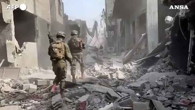 Gaza, le operazioni di terra dell'esercito israeliano nella Striscia