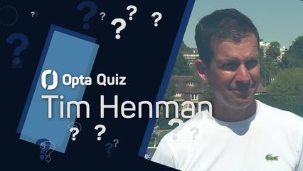 Télécharger la video: Opta Quiz - How well does Tim Henman know his own career?