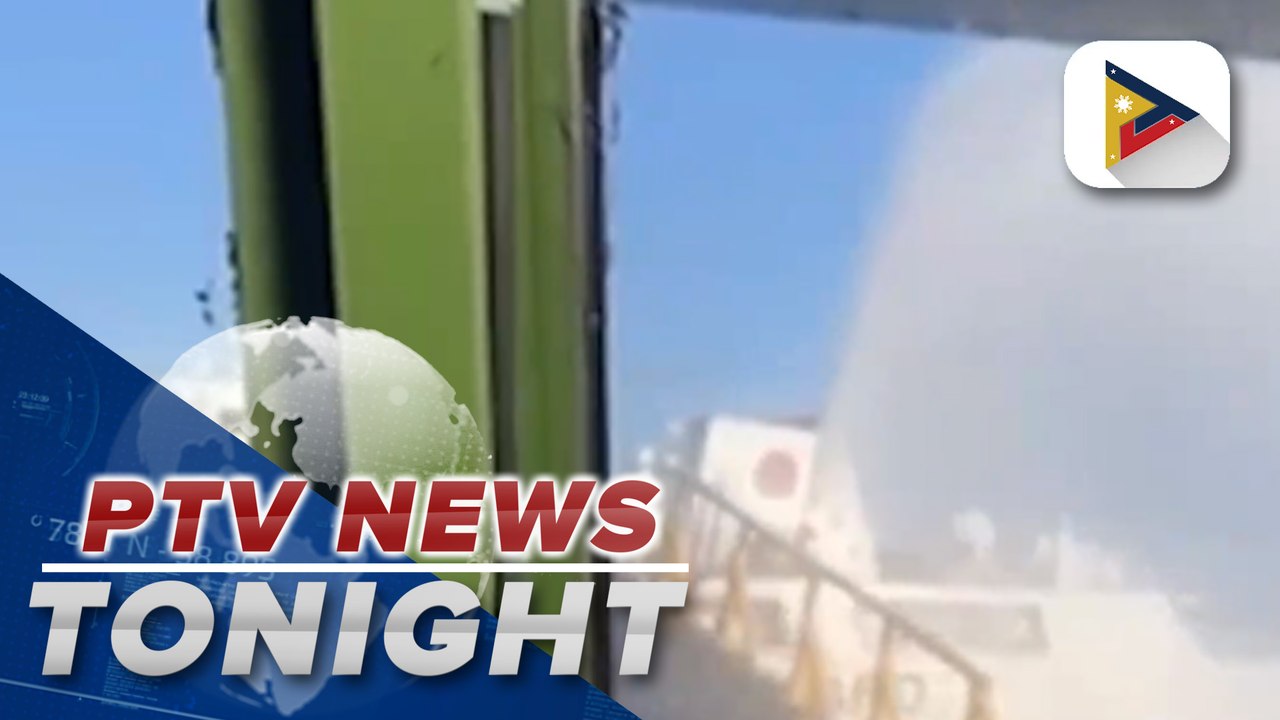 Several personnel onboard Unaizah May 4 sustained wounds after water canon by two China Coast Guard ships