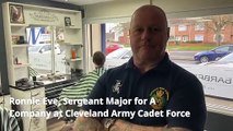 Barber given military award by Lord Lieutenant of County Durham