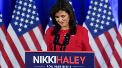 Télécharger la video: Nikki Haley abandona las primarias republicanas y deja libre el camino de Trump