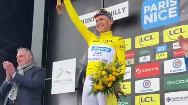 Paris-Nice 2024 - Paris-Nice - Santiago Buitrago s'offre la 4e étape au Mont Brouilly, Luke Plapp en Jaune, David Gaudu chute et perd gros !
