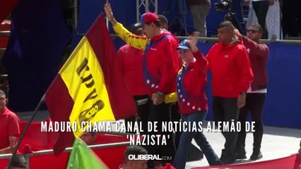 Maduro chama canal de notícias alemão de 'nazista'