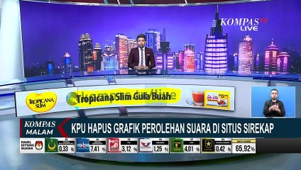 KPU Ungkap Alasan Hapus Grafik Perolehan Suara di Situs Sirekap, Kaitkan dengan Rekapitulasi