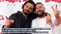 Mohamed Henni envieux des fans du PSG