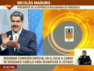 Designado Diosdado Cabello como líder de la Comisión Especial para unificar el edo. Zulia