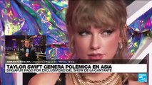 Informe desde Beijing: malestar en Asia por conciertos exclusivos de Taylor Swift en Singapur