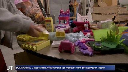 SOLIDARITE /  L'association Active prend ses marques dans ses nouveaux locaux