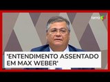 Flávio Dino cita sociólogo Max Weber ao defender indicação para o STF: 'Todos sabemos'