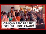 Bolsonaro posta vídeo rezando em Angra dos Reis após ser alvo de operação da PF