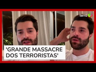 Alok chora ao contar como o pai fugiu de rave atacada em Israel: 'Terroristas covardes'