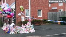 Fresh tributes at the scene of the tragic death of Shay Kang, Rowley Regis
