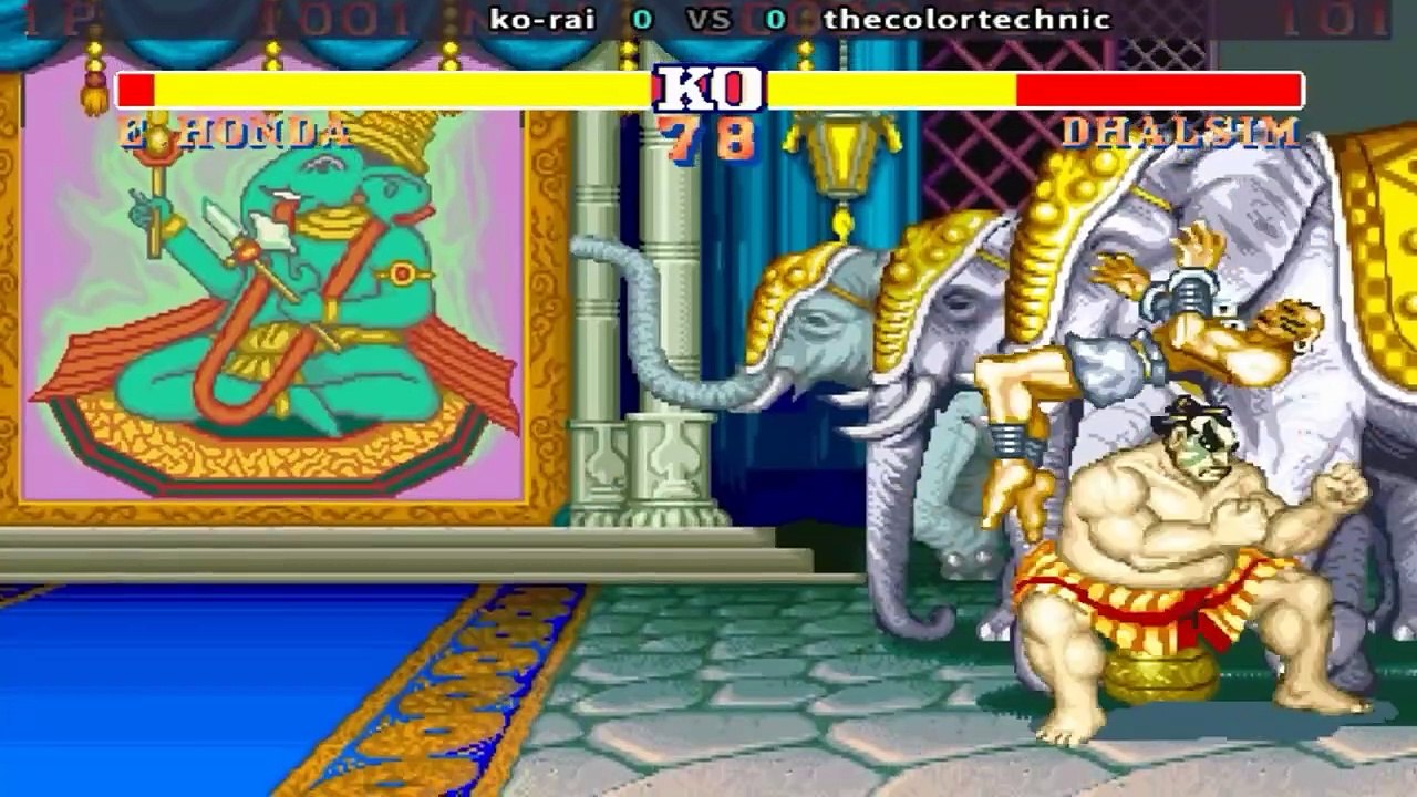 Street Fighter II'_ Hyper Fighting - ko-rai vs thecolortechnic