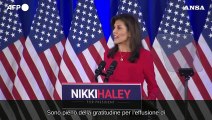 Usa, Nikki Haley si ritira dalla corsa alla Casa Bianca: 