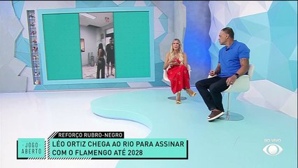 Renata Fan e Denílson falam das expectativas para Léo Ortiz no Flamengo