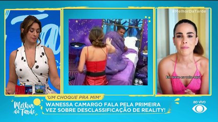 Wanessa fala sobre expulsão de reality e pede desculpas |Melhor da Tarde