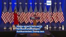US-Republikaner: Nikki Haley zieht sich aus dem Rennen um Präsidentschaftskandidatur zurück