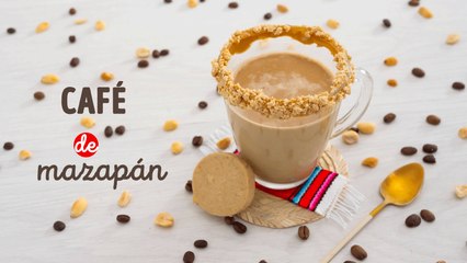Receta de café de mazapán ¡Con solo 3 ingredientes!