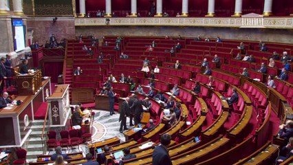 Descargar video: Assemblée nationale: en plein débat sur la lutte contre l'antisémitisme, le député Meyer Habib est éloigné d'Éric Dupond-Moretti par les huissiers