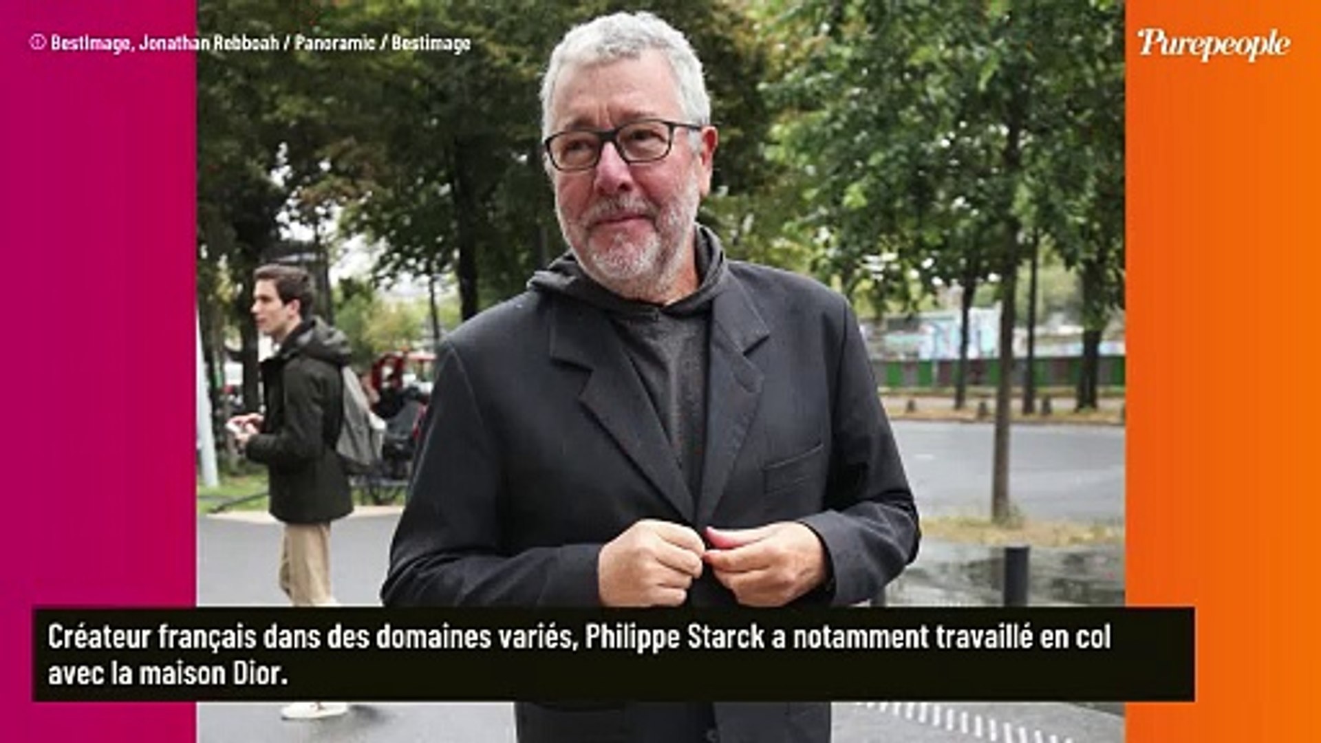 Philippe Starck en deuil, le designer français annonce la mort de sa mère -  Vidéo Dailymotion