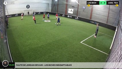 Faute de Jordan ORVAIN - Les Biches Indomptables