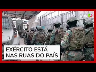 Conflito armado no Equador deixa ao menos 13 mortos; 70 pessoas foram presas