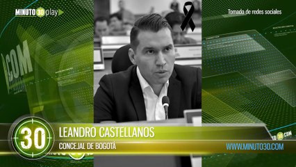 Líder social asesinado en Tame era primo del concejal de Bogotá e ídolo de Santa Fe, Leandro Castellanos