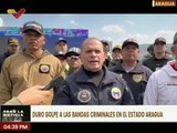 Plan Nacional Contra las Bandas Criminales realizó 80 procedimientos policiales en el edo. Aragua