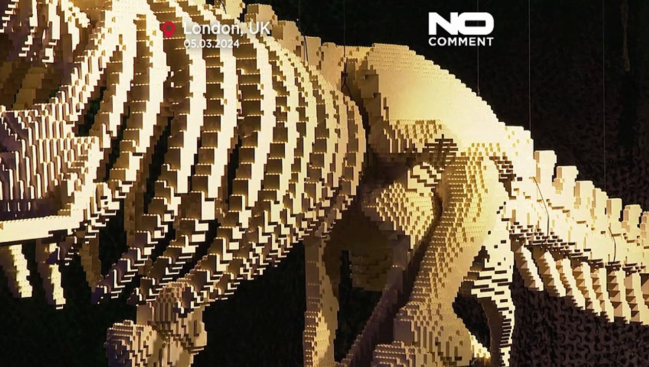 Über eine Million Legosteine bilden in London Meisterwerke nach