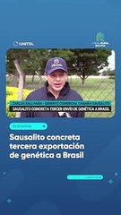 Bolivia hace gala de su potencial pecuario al concretar exportación de genética a Brasil