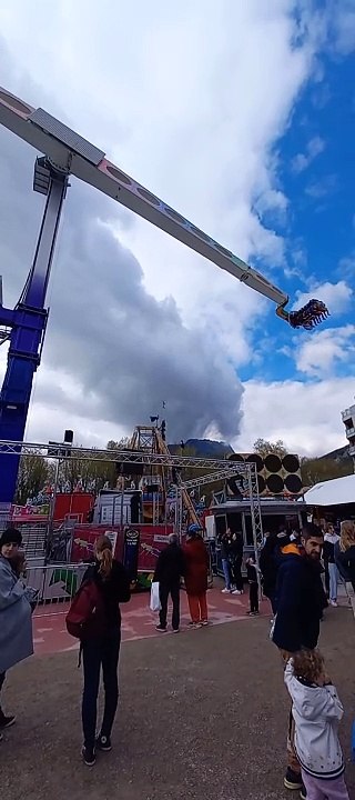FÊTE FORAINE   Foire de GRENOBLE 2023   #grenoble  #manege #france  #foire #animation  (36)