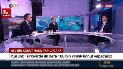 Murat Kurum: 100 bin kiralık konut yapacağız