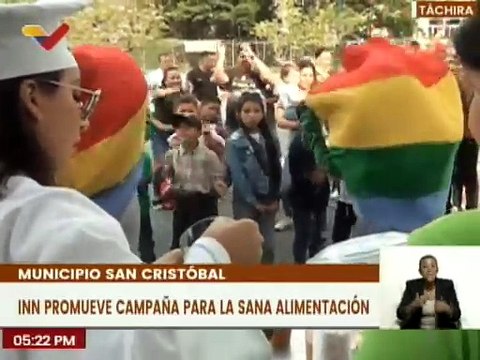 INN promueve la sana alimentación a través de las 4S en el estado Táchira