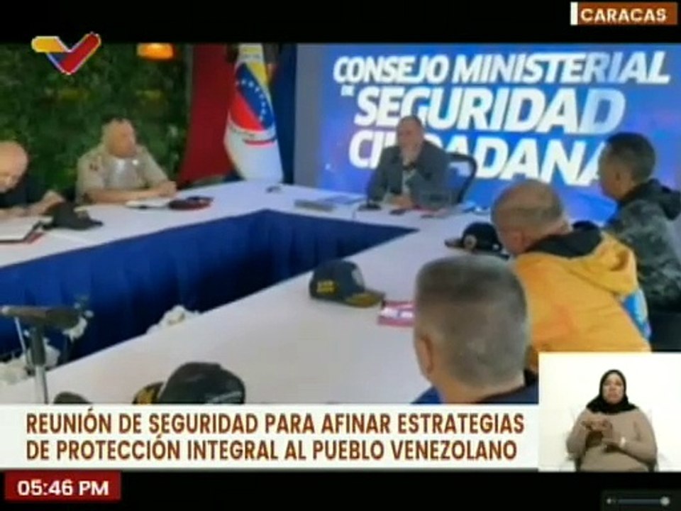 Consejo Ministerial de Seguridad Ciudadana fortalece estrategias de protección integral al pueblo
